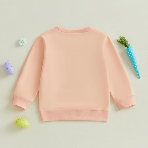 Toddler Easter Shrit Baby Boy Girl Outfit Crewneck Sweatshirt Long Sleeve Shirts Holiday Clothes 0-8Y4