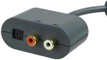 OSTENT Optical RCA Audio Adapter Convertor Cable Cord for Microsoft Xbox 360 Console Game image 3