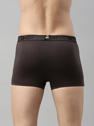 Image of Dixcy Scott Originals Swish Trunk | Short Trunks for Men | 100% Combed Cotton | Soft, Sweat-Absorbent Waistband | C-Open Front Men's Underwear | Elasticated Leg Grip Innerwear for Man | Pack of 10