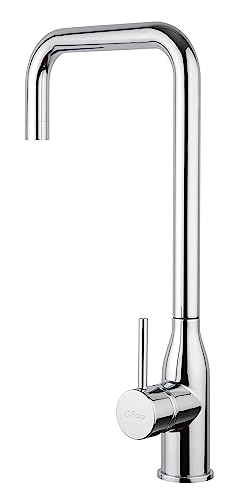 PAXI Single-Hole Single-Lever with Barrel 90°, Chrome - Image 2