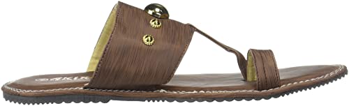 Image of Walktrendy Mens Wtmf80 Brown Flats