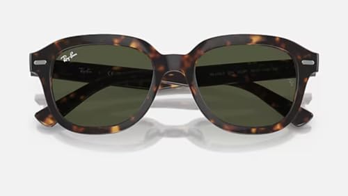 Image of Ray-Ban womens Rb4398f Erik Low Bridge Fit Square Sunglasses
