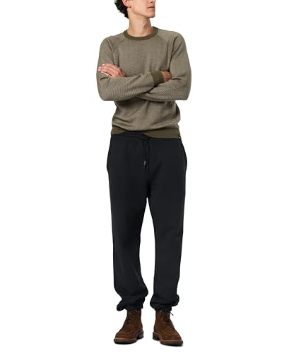 Buffalo David Bitton Men's Lightweight Raglan Long Sleeve Crew Neck Sweater4