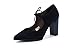 Patricia Miller Zapato de Tacón Acordonado Marino
