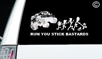 About Your Stick Figure Family Car Window Sticker Decal Jeep 4x4 Auto Decal SUV Funny Bumper Sticker