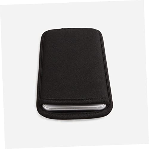 Hemoton Neoprene Phone Case Mobile Phone Bag Mobile Phone Case Protective Film S9 Anti-scratch Neoprene Versatile Phone Case Black