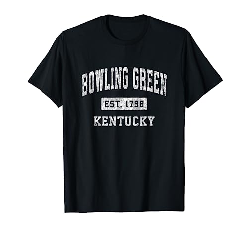 Bowling Green Kentucky KY Vintage Established Sports Design T-Shirt -  Bowling Green KY T-Shirts & Retro Tees, G3HTQ57FZQ8