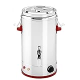 HDVLXZLY Instant Hot Water Urn, Commercial Electric Tea Urn with Tap, Insulated Catering Urn Ideal for Home Brewing Commercial Or Office Use,16L