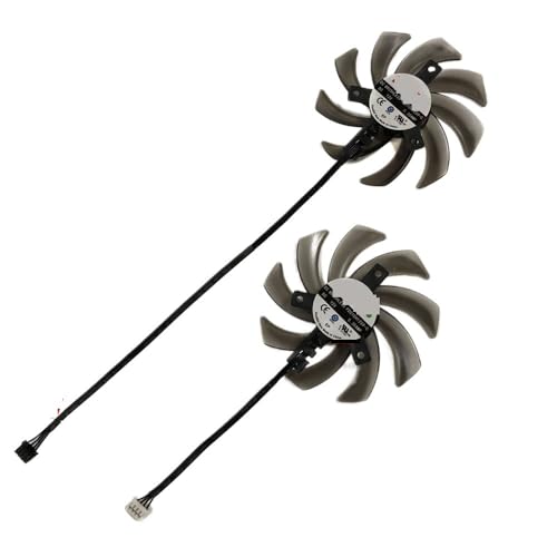 2個 FDC10H12S9-C、GPU クーラー グラフィックカード ファン、PNY 用 GeForce RTX 2070 8GB XLR8 ゲーミング オーバークロック エディション(Type B FDC10H12S9C)