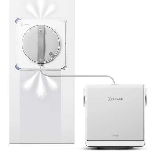 ECOVACS WINBOT W2S Omni Fensterputzroboter mit Multifunktionsstation, intelligenter...