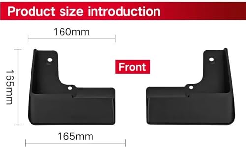 Garde-boue Prius 3 XW30 accessoires de voiture bavettes de roue - 3