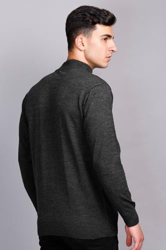 Image of GODFREY Woolen Full Sleeve Sweaters for Men Winter Wear - Turtle Neck Pullover for Men Stylish