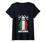 Photo Gallery donna gabagool gabagool gabagool gaba ghoul, gabagool per halloween maglietta con collo a v Photo Gallery donna gabagool gabagool gabagool gaba ghoul, gabagool per halloween maglietta con collo a v