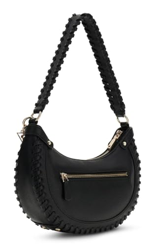 Sac à épaule GUESS Petra noir, l'accessoire idéal du bureau aux sorties - 2