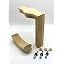 7788 Straight Gooseneck 2 Rise, With Tandem Cap