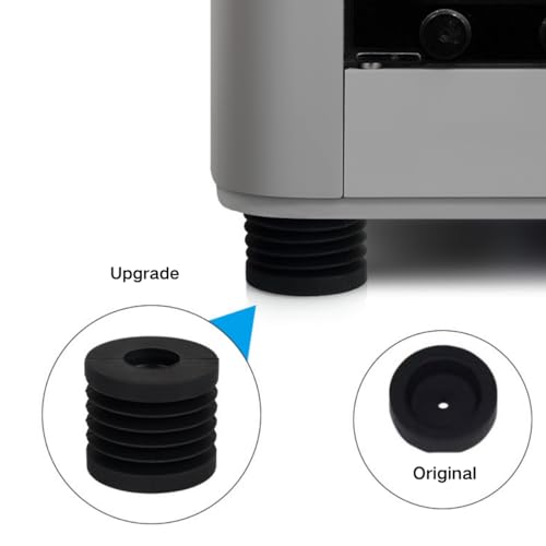 CHPOWER Anti-Slip Cushioning Rubber Feet Mats, Anti-Vibration Feet Pad, Bed mounts Compatible with Bambu Lab X1/ P1P/ P1S/ Ender 3/ 3S/ 3 PRO/3 V2/5/6 Anycubic Mega/Vyper/Kobra/ Kobra2/ Kobra-Plus