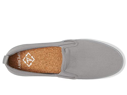 Image of Sperry Women's Crest Twin Gore Seacycled Sneaker, Grey, 5.5