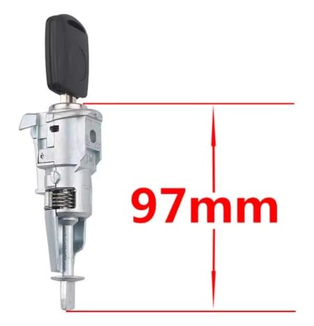 Cerradura de puerta izquierda XIEAILI para Skoda Octavia mecanismo suave antiatascos 2