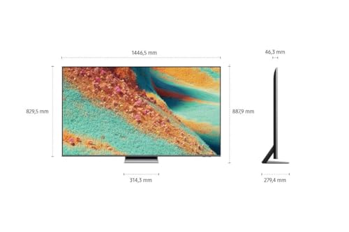 Samsung Neo QLED 4K QN85F 65 Zoll (163 cm) Mini LED Fernseher, NQ4 AI Gen2 Prozessor, Quantum Matrix Plus, Neo Quantum HDR+, Dolby Atmos, Knox Security, Samsung Vision AI Smart TV 5