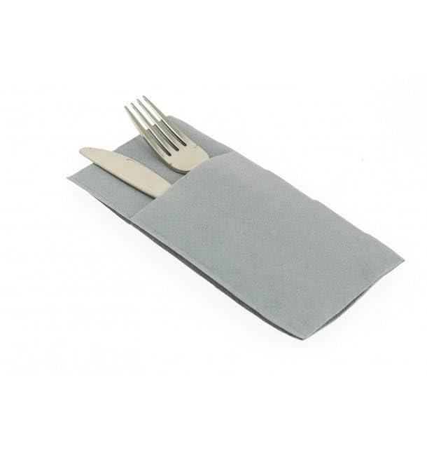 Servilletas Canguro Punta Punta 40 * 40 2 capas- Caja 960 uds. 100% Celulosa (Burdeos)