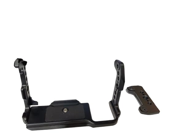 Camera Cage Handheld Protection Frame Compatible with Sony FX30 FX3 SLR Camera Accessories (Type B Cage)