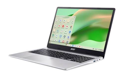 acer Chromebook 315 Laptop | Intel Celeron N4500 | 15.6" Full HD IPS Display | Intel UHD Graphics | 4GB LPDDR4X | 64GB eMMC | Intel Wi-Fi 6 | DTS Audio | USB Type-C | Chrome OS | CB315-4H-C8XU