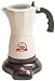 Produktbild Bestron Elektrischer Espresso-Kocher mit Basis, Vintage, 6 Espressotassen, 480 Watt, Aluminium, Beige