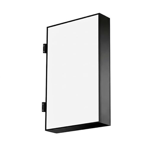 LAJOKING �Ǌ|��LED���C�g�{�b�N�X�����t���[�� �������O���p �X�܊Ŕ��� �R�[�q�[�V���b�v�E�t�����[�V���b�v�E�l�C���T�����E�^�g�D�[�p�[���[���� �������ݑN���ȉ摜�\�� �g�ݗ��ĊȒP (40X120cm,A)