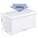 Songmics LSF106 Baúl Puff - Taburete para Almacenaje Plegable Carga máxima de...