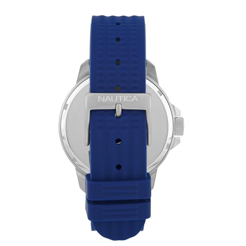 Image of Nautica Round 46mm Cream Dial Analog Men Watch - NAPMYF311