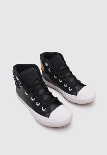 Baskets montantes enfant Converse CHUCK TAYLOR ALL STAR BERKSHIRE BOOT SEASONAL LEATHER HI - vue 10
