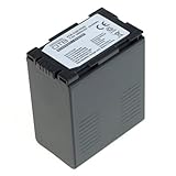 Batterie de Rechange pour Panasonic AG DVC30, DVC60, NV DS11, DS150, DS25, DS30, DS55, DS60, GS15, GS3, GS4, GS5, MX300, MX500, MX5, MX7 (Remplace CGA D54S) avec Chiffon de Nettoyage d'écran mungoo