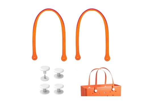 Image of Replacement Straps for S /M Rubber Beach Bag, Replacement Handles with 4 Snaps, EVA Bag Strap Replacement