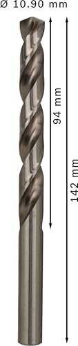 Bosch 5x PRO Metal HSS-G Spiralbohrer, 10,9 x 94 x 142 mm, 5-tlg. – Ansicht 3