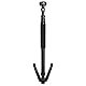 Hama Einbeinstativ Smooth, 155 Click, mit Spinnenhalter