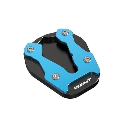 Accessoires motos premium pad extension béquille latérale MT450 aluminium