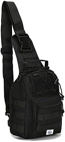 Rootless Tactical MOLLE Military Sling Daypack - Small Shoulder Messenger Bag
