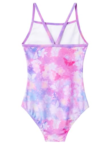Image of Girls Swimsuits One-Piece Bathing Suits Multicolor Kids Sport Summer Beach Swimwear for 2-10 Years Old