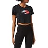Nike W NK One DF Clrblk SS STD CRP T-Shirt Femme