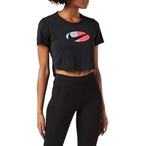Nike W NK One DF Clrblk SS STD CRP T-Shirt Femme