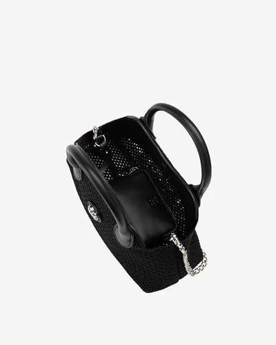 Image of Cosy Cute Mini Purse for Women Girls, Small Top-Handle Bags with Adjustable Strap, Handbag for Everyday Use and Evening Outfits Black