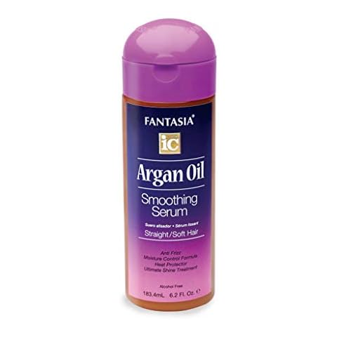 FANTASIA Ic Argan Oil Smoothing Serum Straight & Soft Hair 6.2 Oz Cover