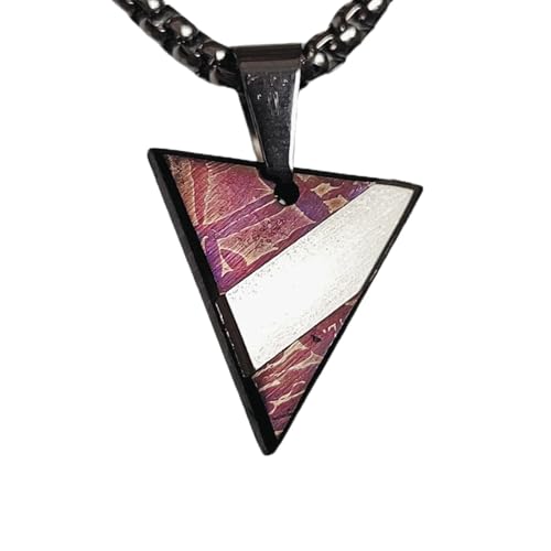 5.3g Muonionalusta meteorite pendant Natural iron meteorite pendant Meteorite slice Collection -LK146