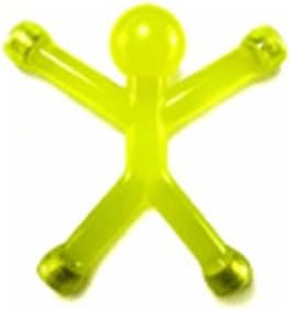 Mini Bendable Strong Rare Earth Yellow Q-Man Magnet