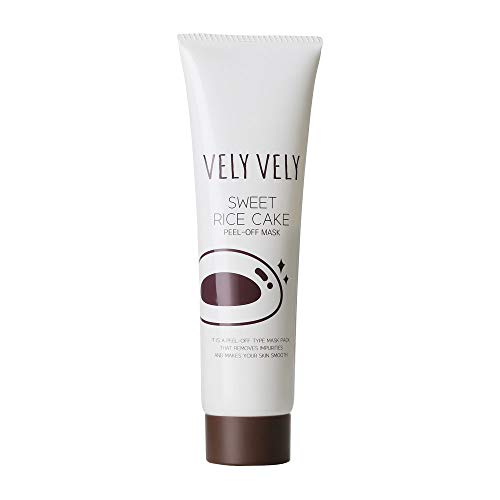 VELY VELY Sweet Rice Cake Clarifying Mask - Peel-Off Mask Rejuvenate Reduce Redness Pore Care Remove Sebum and Impurities Korean Skincare Facial Treatment Vitamin C (120g/4.24oz)