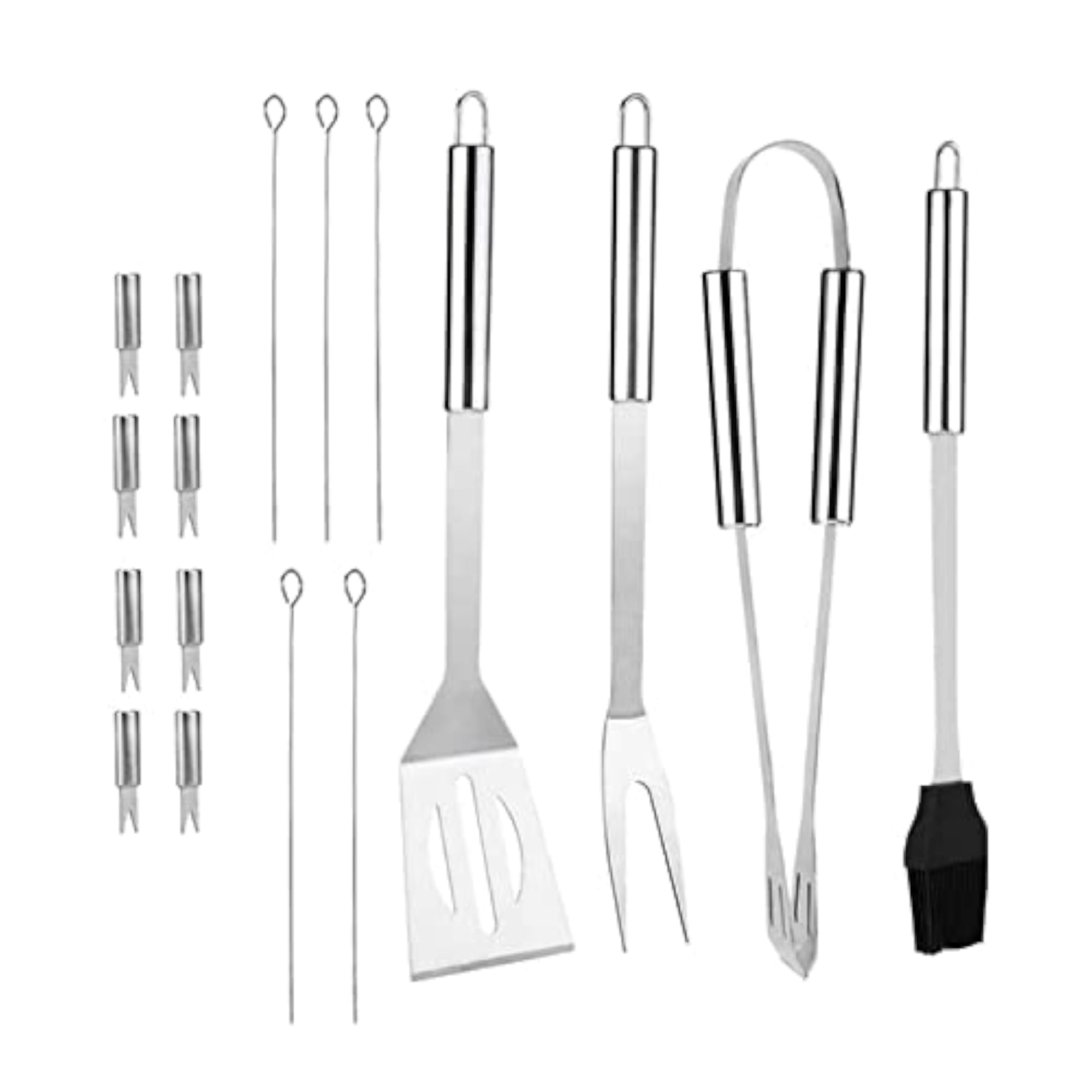 16PCS BBQ Grill Tool Set in Portable Bag