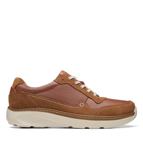 Clarks Homme Chartlite Move basket basse en cuir et chaussure de marche souple