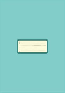 Versatile & Stylish College Ruled Notebook: A4 | 50 Pages | Paperback | Light blue | College ruled