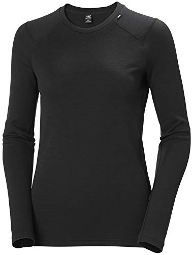 Preisvergleich Produktbild Helly Hansen Damen Lifa Merino Midweight Crew, Schwarz, M