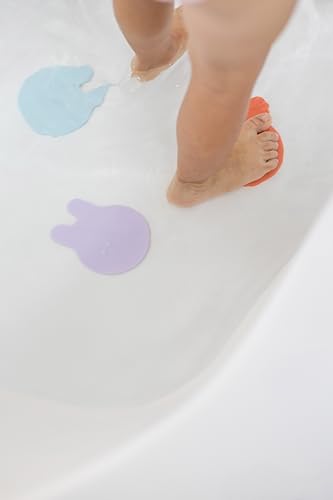 Quut - Gripi Qualle - rutschfeste Badebegleiter - Badematte für Kinder - flexibel - einfach anzubringen und zu reinigen